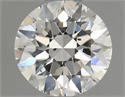 Natural Diamond 0.60 Carats, Round with Very Good Cut, I Color, SI1 Clarity and Certified by GIA