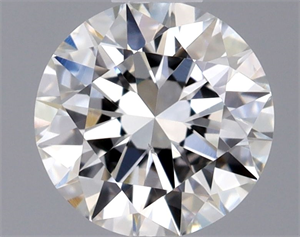 Picture of Natural Diamond 0.50 Carats, Round with Excellent Cut, H Color, VS2 Clarity and Certified by GIA