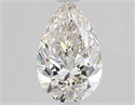 Natural Diamond 1.01 Carats, Pear with  Cut, H Color, VVS2 Clarity and Certified by GIA