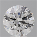Lab Grown Diamond 4.60 Carats, Round with Ideal Cut, F Color, VVS2 Clarity and Certified by IGI