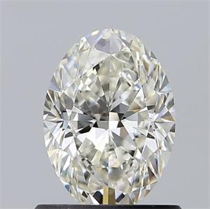 Picture of Natural Diamond 0.76 Carats, Oval with  Cut, I Color, VS1 Clarity and Certified by GIA