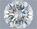 Natural Diamond 0.45 Carats, Round with Excellent Cut, I Color, VS1 Clarity and Certified by IGI