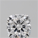 Natural Diamond 0.51 Carats, Cushion with  Cut, E Color, VVS2 Clarity and Certified by GIA