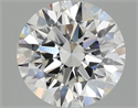 Del inventario de diamantes de laboratorio, 3.03 quilates, Redondo , Color E, claridad VS1 y certificado IGI