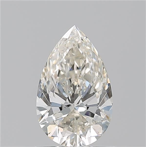 Picture of Natural Diamond 1.03 Carats, Pear with  Cut, J Color, VS2 Clarity and Certified by GIA