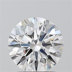 Foto Diamante Natural 1.50 quilates, Redondo , Color D, claridad SI1 y certificado GIA de