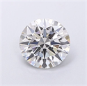 Lab Grown Diamond 1.29 Carats, Round with Ideal Cut, F Color, VS1 Clarity and Certified by IGI