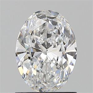 Picture of Natural Diamond 1.01 Carats, Oval with  Cut, D Color, VS1 Clarity and Certified by GIA
