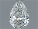 Natural Diamond 0.60 Carats, Pear with  Cut, G Color, VS2 Clarity and Certified by GIA
