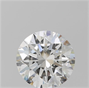 Natural Diamond 2.09 Carats, Round with Excellent Cut, G Color, VVS1 Clarity and Certified by GIA