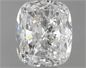 Natural Diamond 1.01 Carats, Cushion with  Cut, G Color, SI2 Clarity and Certified by HRD