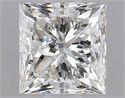 Natural Diamond 1.00 Carats, Princess with  Cut, K Color, SI2 Clarity and Certified by GIA