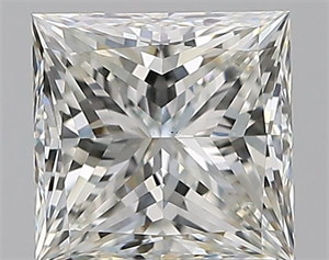 Foto Diamante Natural 1.31 quilates, Princesa , Color I, claridad VS1 y certificado GIA de