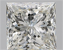 Natural Diamond 1.31 Carats, Princess with  Cut, I Color, VS1 Clarity and Certified by GIA