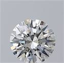 Natural Diamond 2.01 Carats, Round with Excellent Cut, H Color, SI1 Clarity and Certified by GIA
