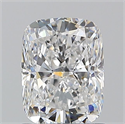 Natural Diamond 1.32 Carats, Cushion with  Cut, E Color, VS2 Clarity and Certified by GIA