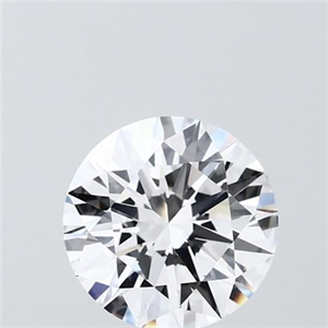 Picture of Lab Grown Diamond 1.50 Carats, Round with Excellent Cut, D Color, VVS2 Clarity and Certified by IGI