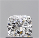 Natural Diamond 0.62 Carats, Cushion with  Cut, D Color, VS2 Clarity and Certified by GIA