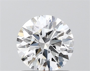 Picture of Lab Grown Diamond 1.08 Carats, Round with Ideal Cut, D Color, VVS1 Clarity and Certified by IGI