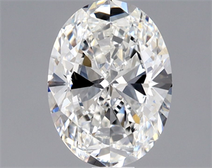 Picture of Natural Diamond 1.00 Carats, Oval with  Cut, E Color, VVS2 Clarity and Certified by GIA