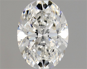 Picture of Natural Diamond 0.42 Carats, Oval with  Cut, G Color, VVS1 Clarity and Certified by GIA