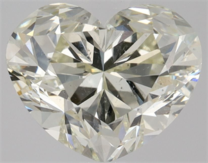 Picture of Natural Diamond 1.50 Carats, Heart with  Cut, L Color, SI1 Clarity and Certified by HRD