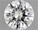 Natural Diamond 0.50 Carats, Round with Excellent Cut, H Color, VS1 Clarity and Certified by GIA