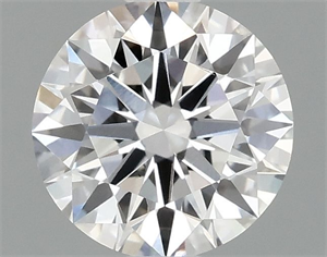 Picture of Lab Grown Diamond 1.01 Carats, Round with Ideal Cut, D Color, VS2 Clarity and Certified by IGI