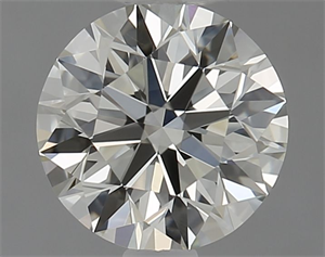 Picture of Natural Diamond 0.78 Carats, Round with Excellent Cut, M Color, IF Clarity and Certified by GIA