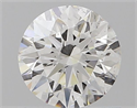 Natural Diamond 0.70 Carats, Round with Excellent Cut, E Color, SI1 Clarity and Certified by GIA
