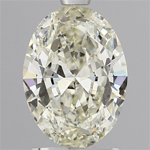 Picture of Natural Diamond 1.51 Carats, Oval with  Cut, K Color, VS1 Clarity and Certified by HRD