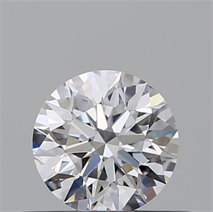 Foto Diamante Natural 0.42 quilates, Redondo , Color D, claridad VS2 y certificado GIA de