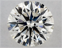 Natural Diamond 0.95 Carats, Round with Excellent Cut, J Color, VS1 Clarity and Certified by GIA