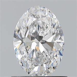 Picture of Natural Diamond 0.78 Carats, Oval with  Cut, D Color, VS2 Clarity and Certified by GIA