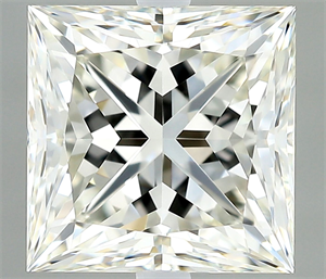 Picture of Natural Diamond 1.52 Carats, Princess with  Cut, I Color, VVS1 Clarity and Certified by IGI