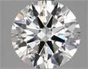 Lab Grown Diamond 2.84 Carats, Round with Excellent Cut, E Color, VS1 Clarity and Certified by GIA