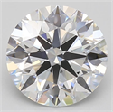 Del inventario de diamantes de laboratorio, 3.16 quilates, Redondo , Color D, claridad IF y certificado GIA
