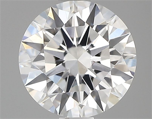 Picture of Lab Grown Diamond 1.01 Carats, Round with Ideal Cut, D Color, VS1 Clarity and Certified by IGI