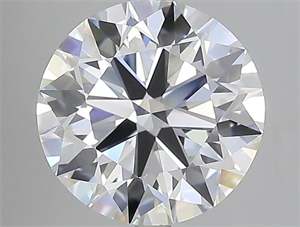 Picture of Lab Grown Diamond 7.14 Carats, Round with Ideal Cut, E Color, IF Clarity and Certified by IGI