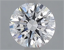 Lab Grown Diamond 1.10 Carats, Round with Excellent Cut, D Color, VS1 Clarity and Certified by IGI