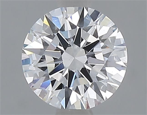 Picture of Lab Grown Diamond 1.10 Carats, Round with Excellent Cut, D Color, VS1 Clarity and Certified by IGI