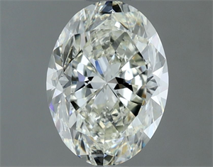Picture of Natural Diamond 1.20 Carats, Oval with  Cut, I Color, VVS2 Clarity and Certified by IGI