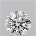 Lab Grown Diamond 0.72 Carats, Round with Ideal Cut, E Color, VS2 Clarity and Certified by IGI