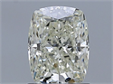 Natural Diamond 1.20 Carats, Cushion with  Cut, J Color, IF Clarity and Certified by HRD