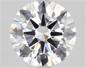 Natural Diamond 1.75 Carats, Round with Excellent Cut, D Color, VVS1 Clarity and Certified by GIA