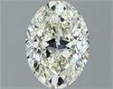 Diamante Natural 1.40 quilates, Ovalado , Color J, claridad VS2 y certificado IGI