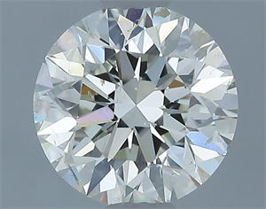 Picture of Natural Diamond 0.79 Carats, Round with Excellent Cut, H Color, SI2 Clarity and Certified by IGI