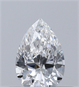 Natural Diamond 0.30 Carats, Pear with  Cut, E Color, VS1 Clarity and Certified by GIA