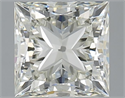 Natural Diamond 2.01 Carats, Princess with  Cut, J Color, VVS1 Clarity and Certified by IGI