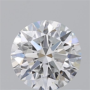 Picture of Natural Diamond 0.71 Carats, Round with Excellent Cut, E Color, SI2 Clarity and Certified by GIA